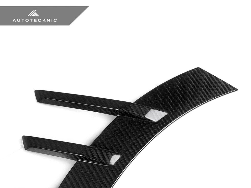 AutoTecknic Dry Carbon Front Fender Arch Trim Set - BMW G87 M2