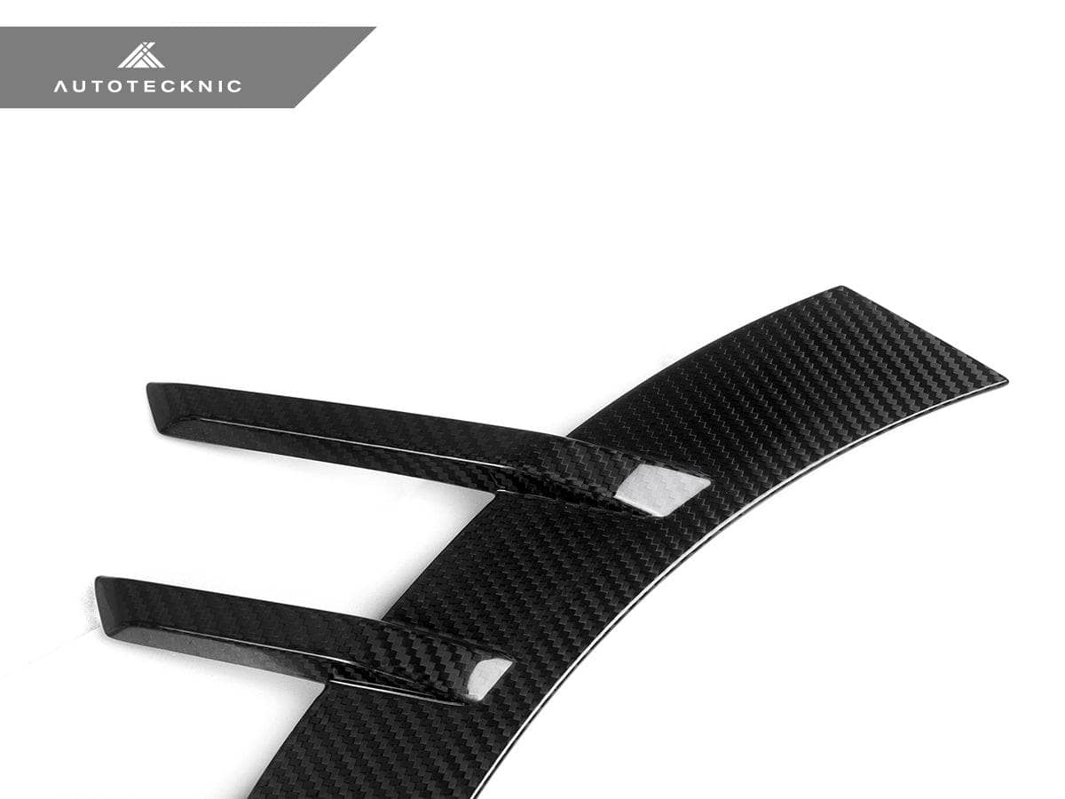 AutoTecknic Dry Carbon Front Fender Arch Trim Set - BMW G87 M2