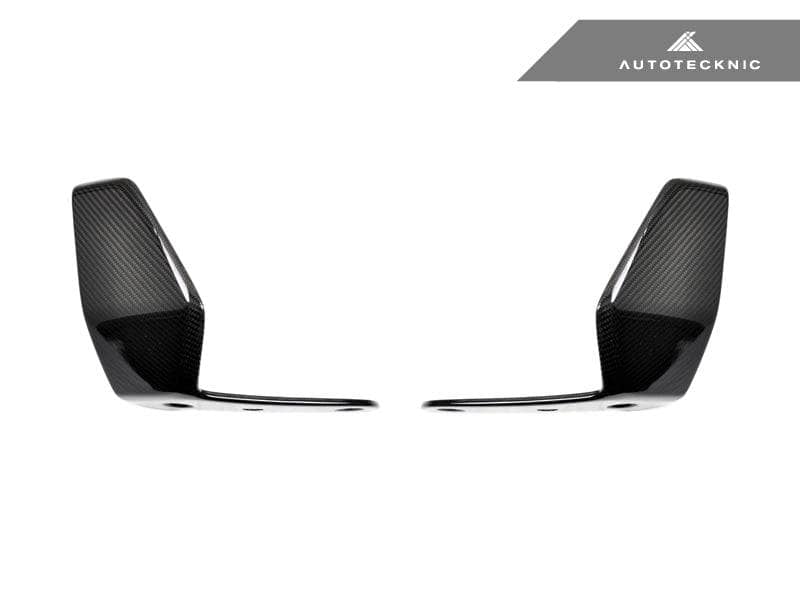 AutoTecknic Dry Carbon Front Winglet Splitters - BMW G05 X5 M-Sport Pre-LCI