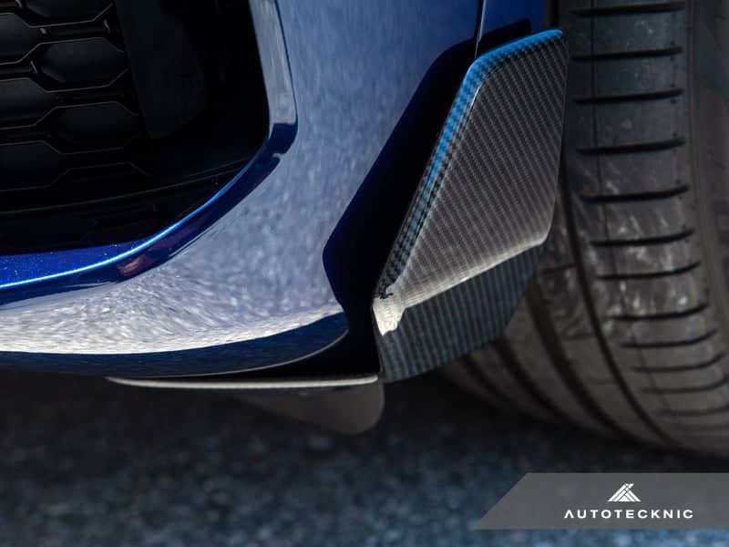 AutoTecknic Dry Carbon Front Winglet Splitters - BMW G05 X5 M-Sport Pre-LCI