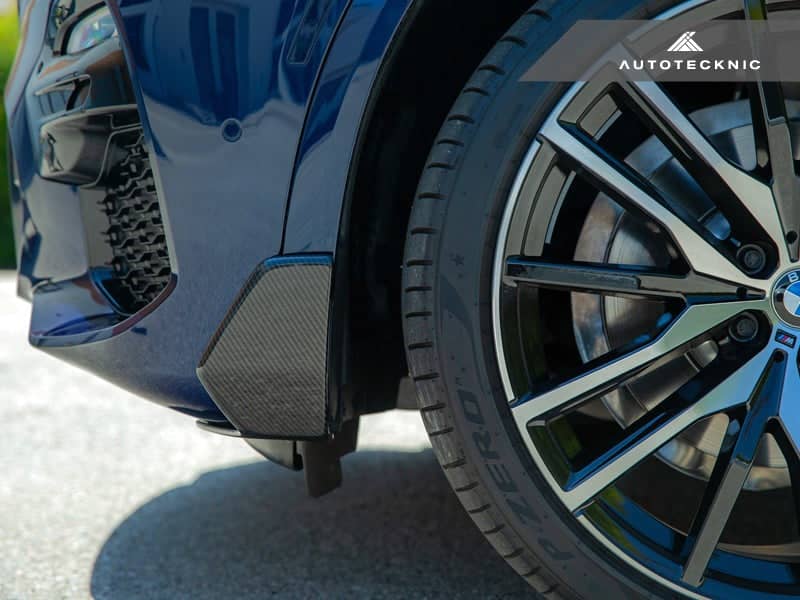 AutoTecknic Dry Carbon Front Winglet Splitters - BMW G05 X5 M-Sport Pre-LCI