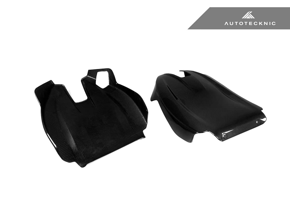 AutoTecknic Dry Carbon Full Seat Back Cover Set - BMW G87 M2