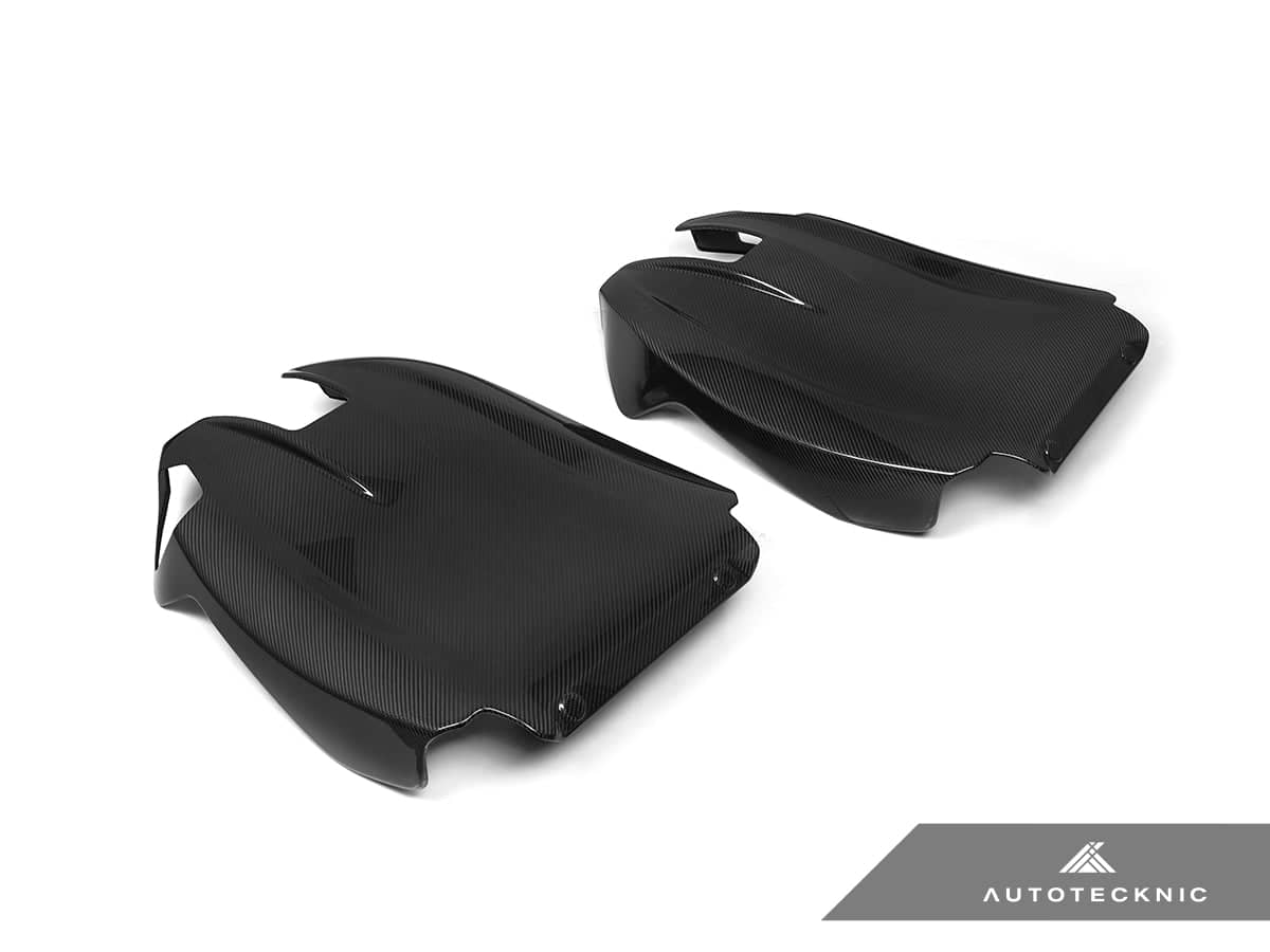 AutoTecknic Dry Carbon Full Seat Back Cover Set - BMW G87 M2