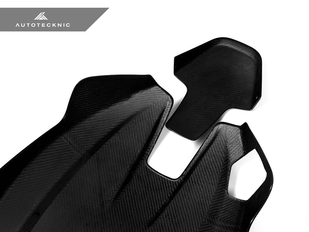 AutoTecknic Dry Carbon Full Seat Back Cover Set - BMW G87 M2