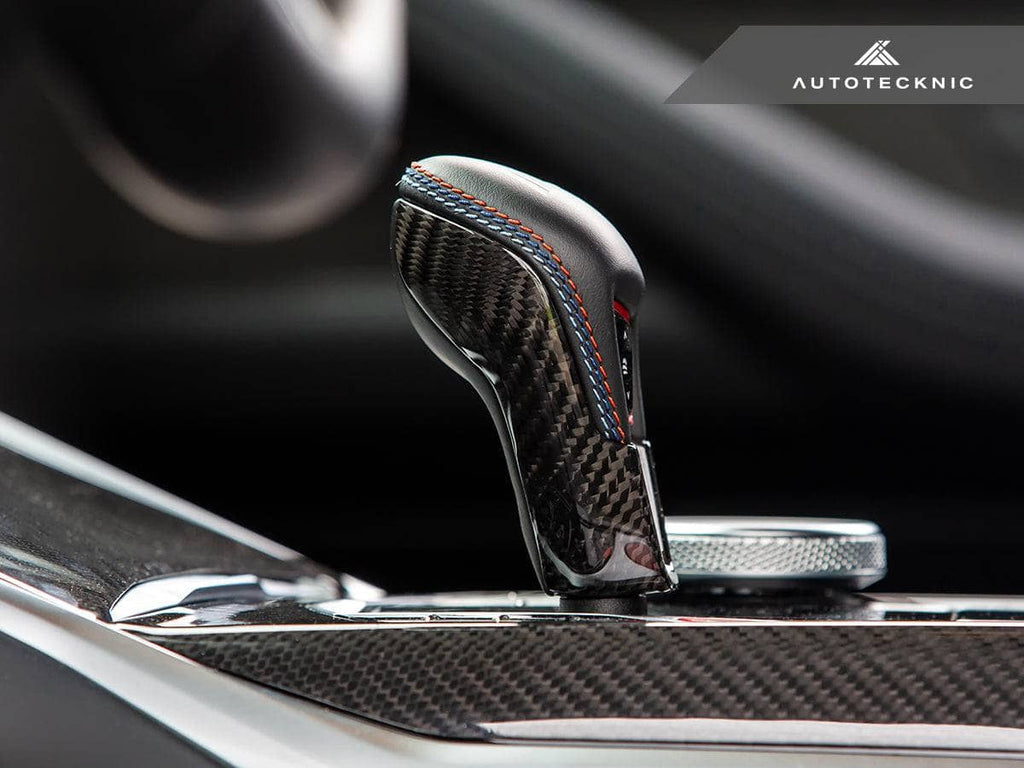 AutoTecknic Dry Carbon Gear Selector Cover - BMW G8X M3/ M4