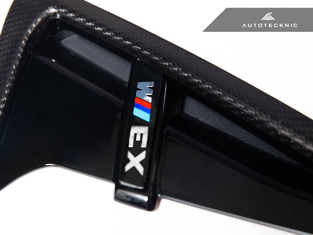 AutoTecknic Dry Carbon Gloss Black Fender Trim Set - BMW F97 X3M | F98 X4M