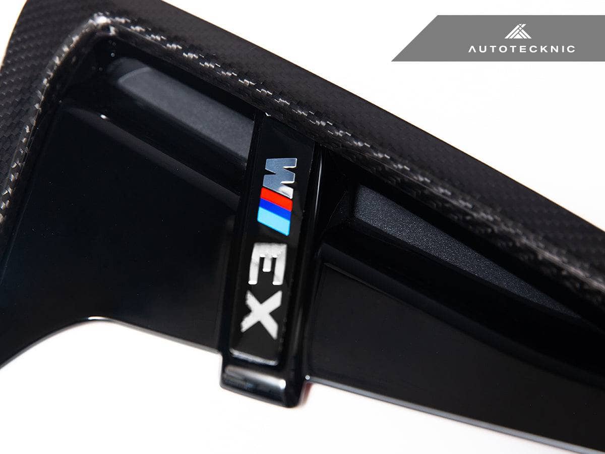 AutoTecknic Dry Carbon Gloss Black Fender Trim Set - BMW F97 X3M | F98 X4M