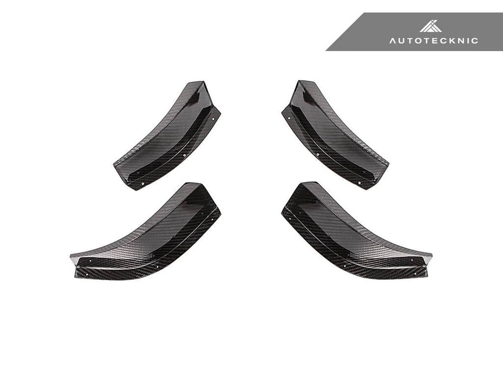 AutoTecknic Dry Carbon GT4 Canard Set - BMW G80 M3 | G82 M4
