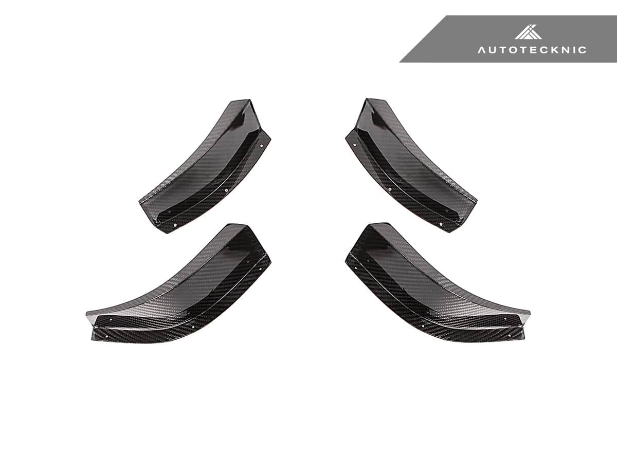 AutoTecknic Dry Carbon GT4 Canard Set - BMW G80 M3 | G82 M4