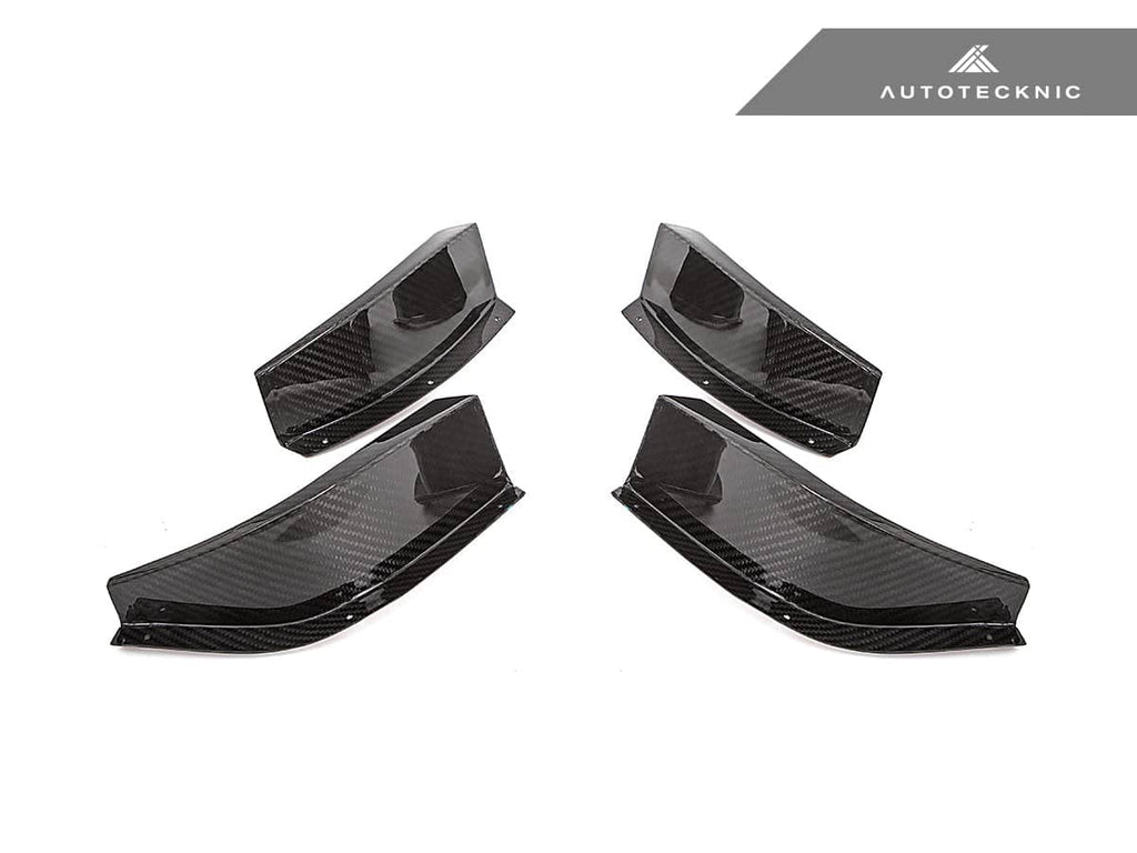 AutoTecknic Dry Carbon GT4 Canard Set - BMW G80 M3 | G82 M4