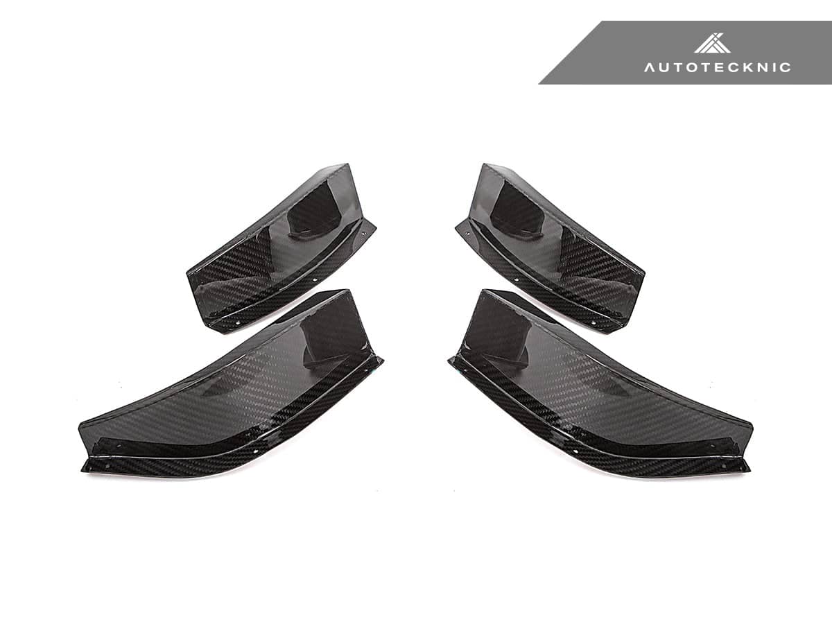 AutoTecknic Dry Carbon GT4 Canard Set - BMW G80 M3 | G82 M4