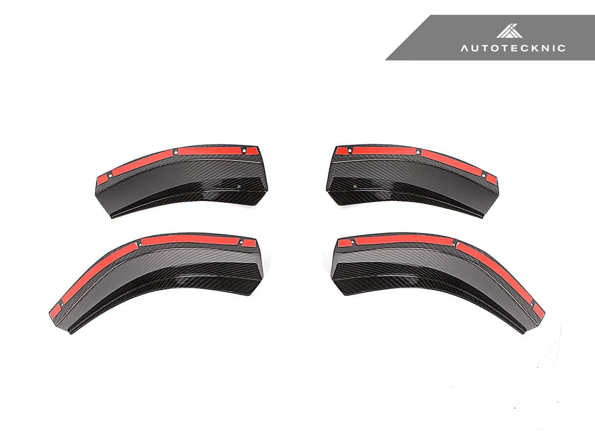 AutoTecknic Dry Carbon GT4 Canard Set - BMW G80 M3 | G82 M4