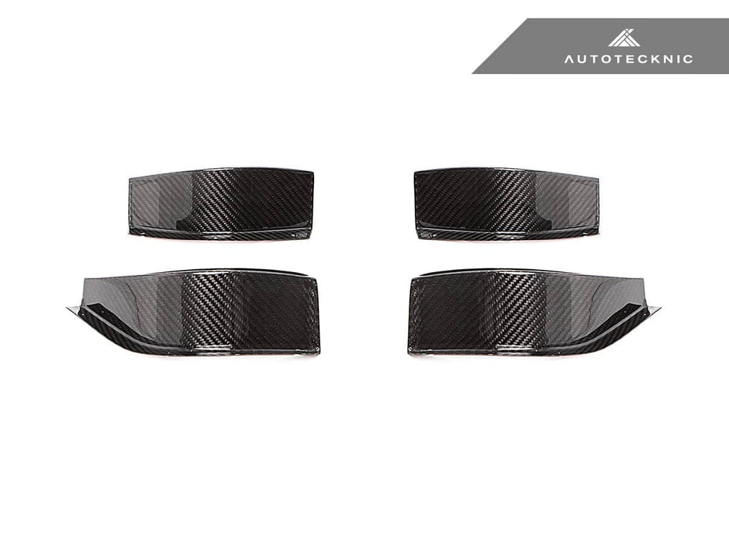 AutoTecknic Dry Carbon GT4 Canard Set - BMW G80 M3 | G82 M4