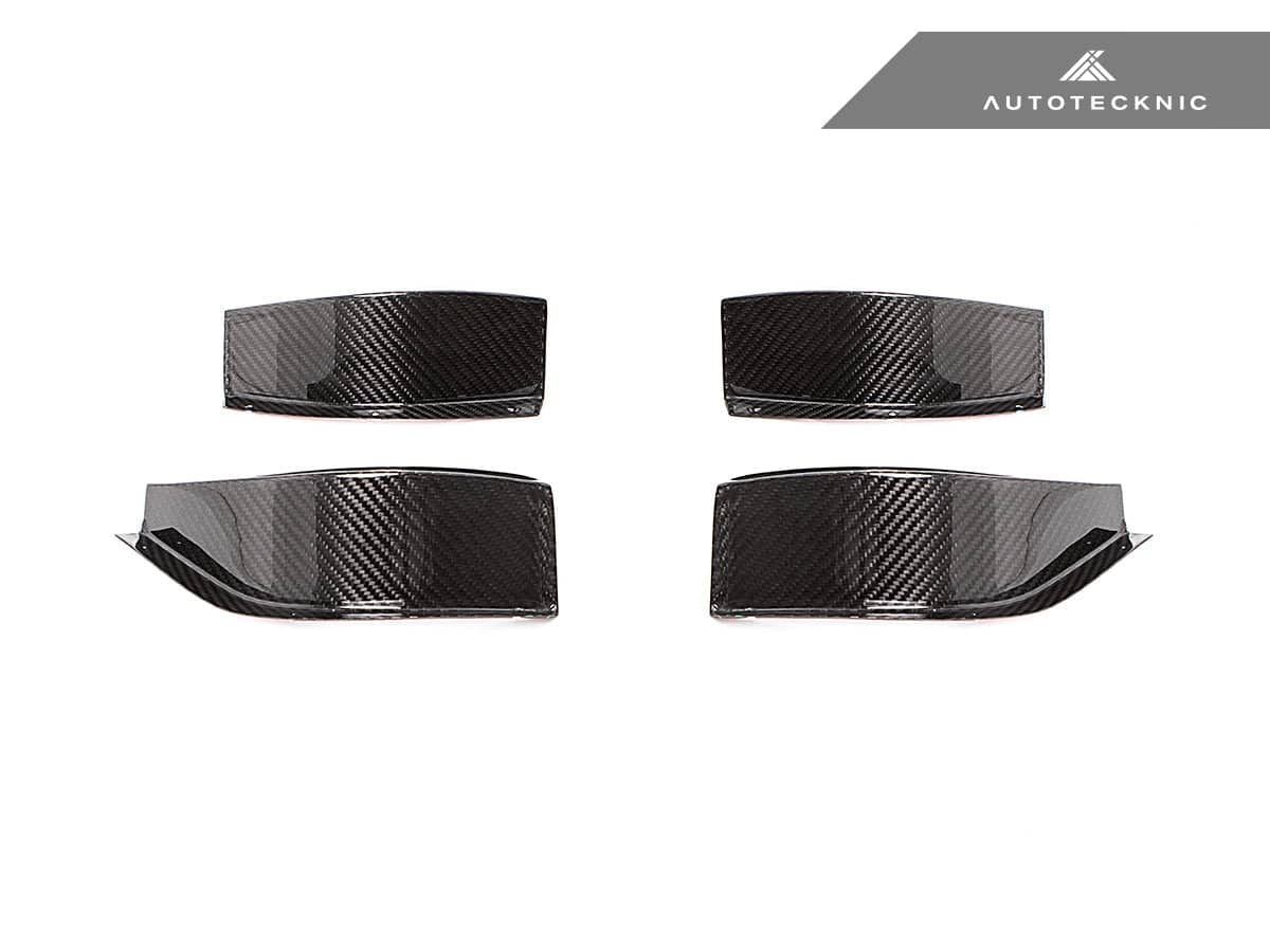 AutoTecknic Dry Carbon GT4 Canard Set - BMW G80 M3 | G82 M4