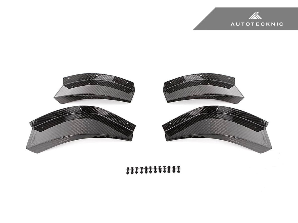 AutoTecknic Dry Carbon GT4 Canard Set - BMW G80 M3 | G82 M4
