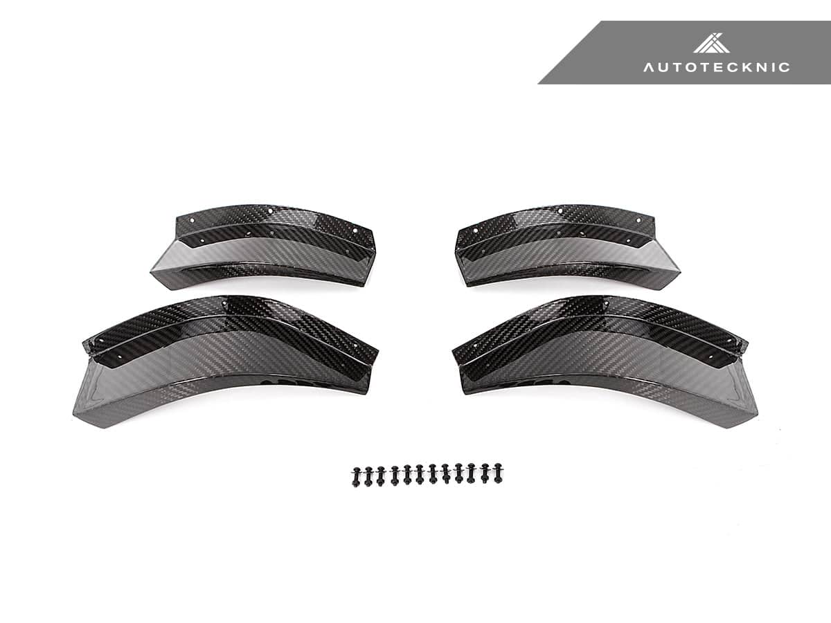 AutoTecknic Dry Carbon GT4 Canard Set - BMW G80 M3 | G82 M4
