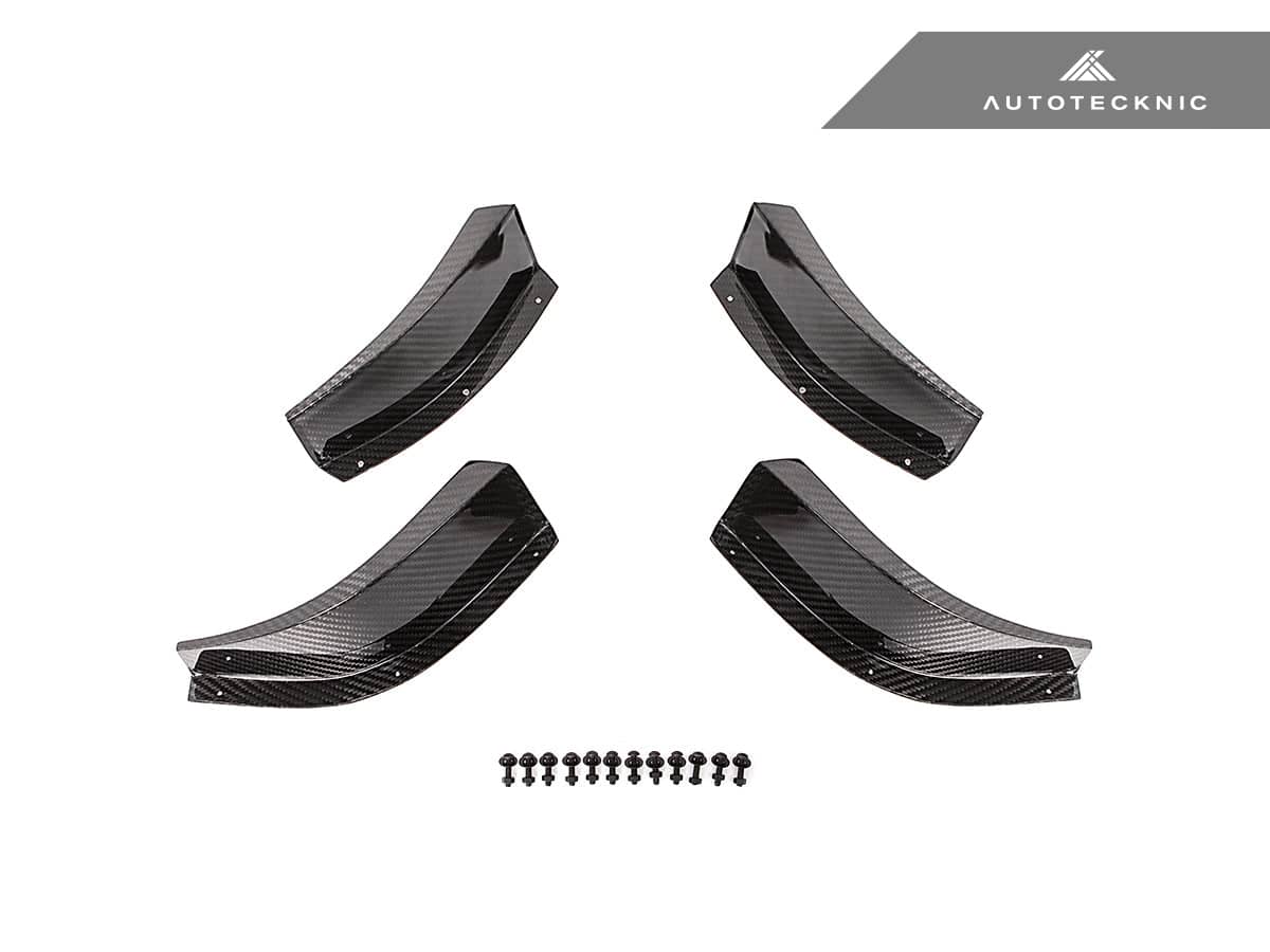 AutoTecknic Dry Carbon GT4 Canard Set - BMW G80 M3 | G82 M4