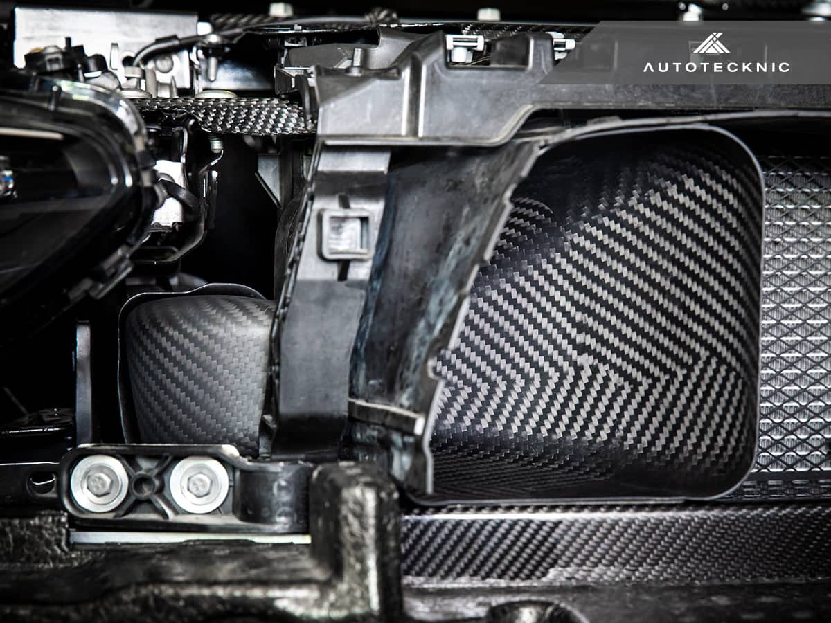 AutoTecknic Dry Carbon Intake Air Duct Set - BMW G80 M3 | G82/ G83 M4