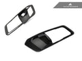 AutoTecknic Dry Carbon Interior Door Handle Trim Set - BMW G20 3-Series