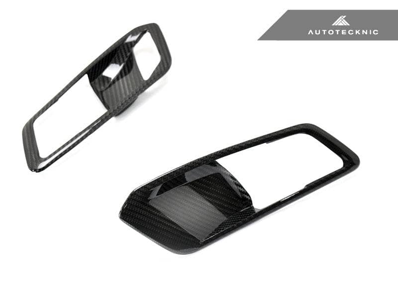 AutoTecknic Dry Carbon Interior Door Handle Trim Set - BMW G20 3-Series