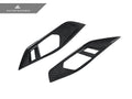 AutoTecknic Dry Carbon Interior Door Handle Trim Set - BMW G22 4-Series