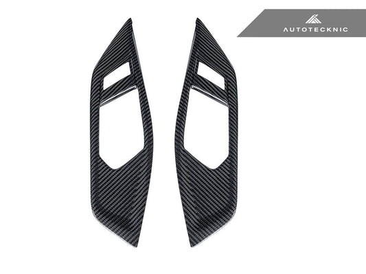 AutoTecknic Dry Carbon Interior Door Handle Trim Set - BMW G82/ G83 M4