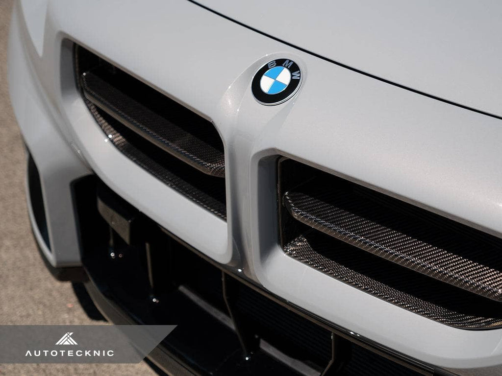 AutoTecknic Dry Carbon Motorsport Front Grille - BMW G87 M2