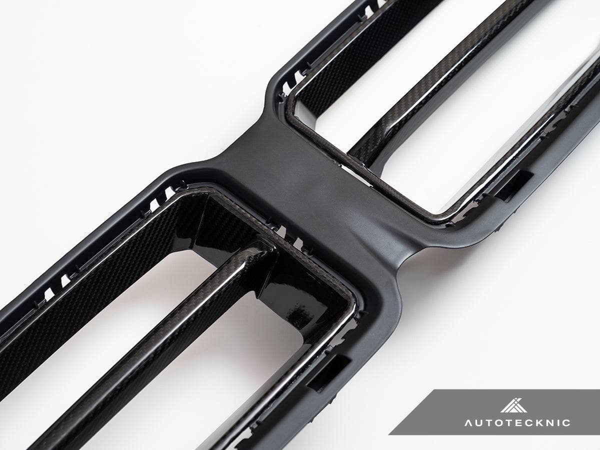 AutoTecknic Dry Carbon Motorsport Front Grille - BMW G87 M2