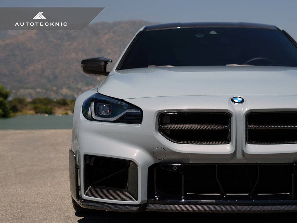 AutoTecknic Dry Carbon Motorsport Front Grille - BMW G87 M2