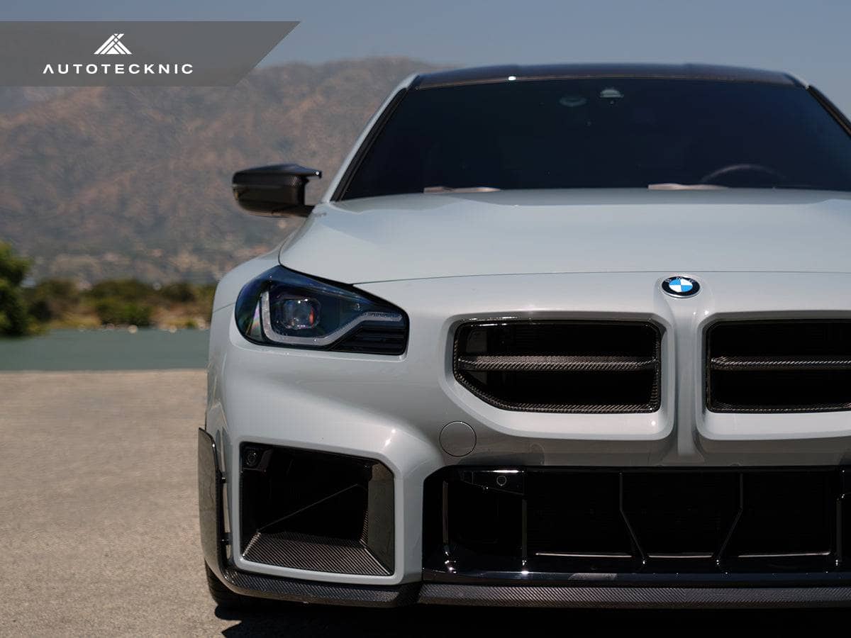 AutoTecknic Dry Carbon Motorsport Front Grille - BMW G87 M2