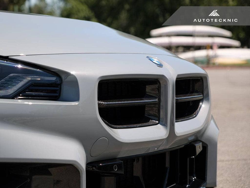 AutoTecknic Dry Carbon Motorsport Front Grille - BMW G87 M2