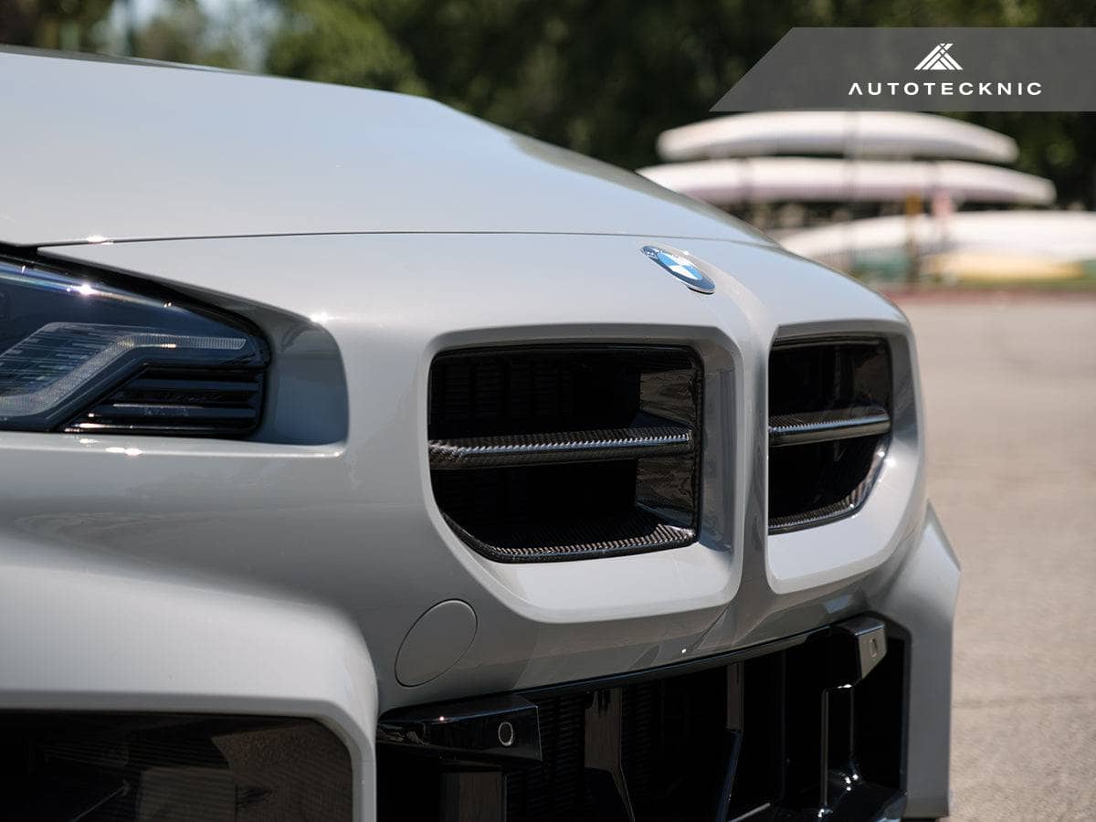 AutoTecknic Dry Carbon Motorsport Front Grille - BMW G87 M2