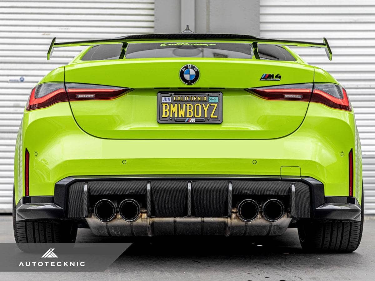 AutoTecknic Dry Carbon Motorsport Rear Spoiler - BMW G80 M3 | G82 M4