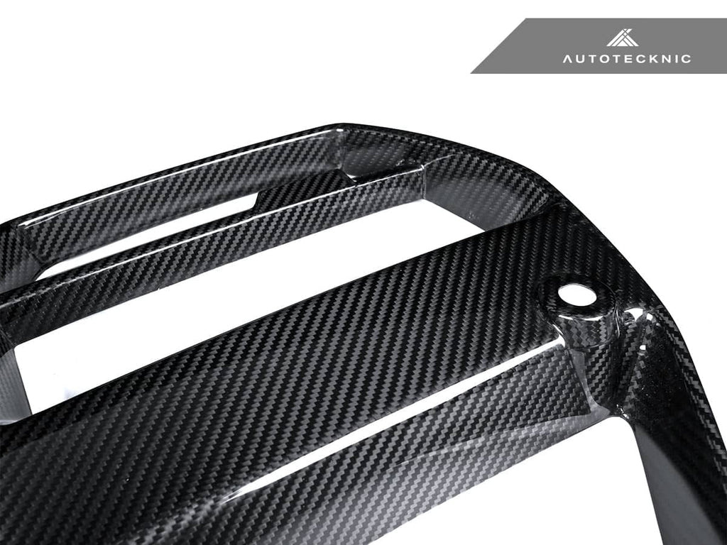 AutoTecknic Dry Carbon Motorsport V1 Front Grille Set - BMW G80 M3 | G82/ G83 M4