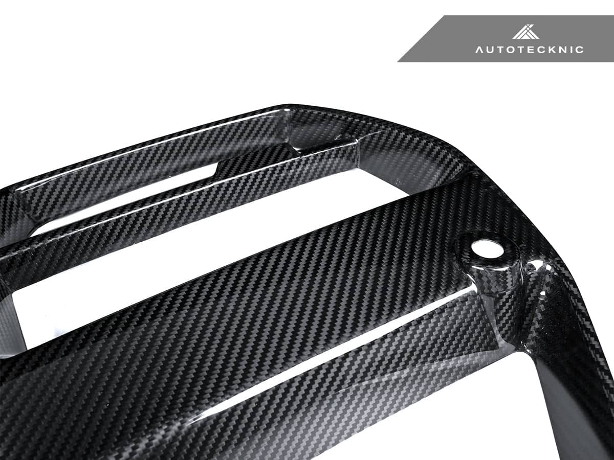 AutoTecknic Dry Carbon Motorsport V1 Front Grille Set - BMW G80 M3 | G82/ G83 M4