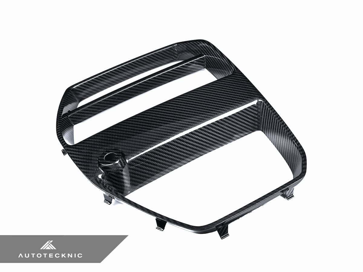 AutoTecknic Dry Carbon Motorsport V1 Front Grille Set - BMW G80 M3 | G82/ G83 M4