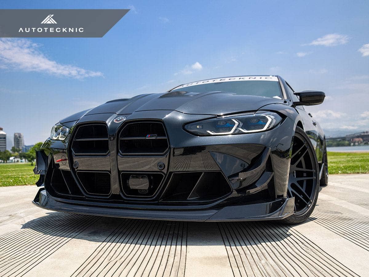 AutoTecknic Dry Carbon Motorsports Front Aero Lip - BMW G80 M3 | G82/ G83 M4