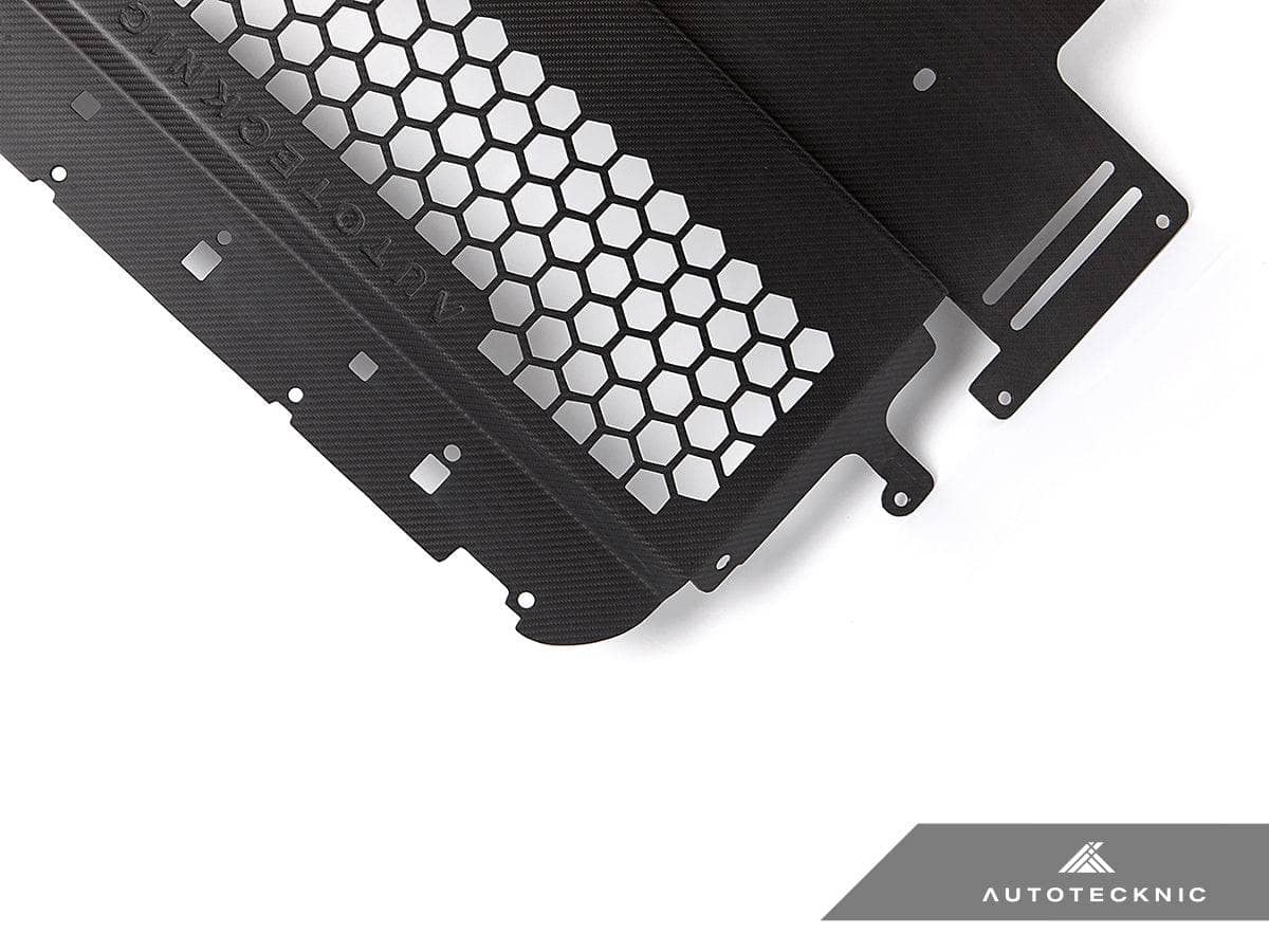 AutoTecknic Dry Carbon Oil Cooler Guard - BMW G87 M2 | G80 M3 | G82/ G83 M4
