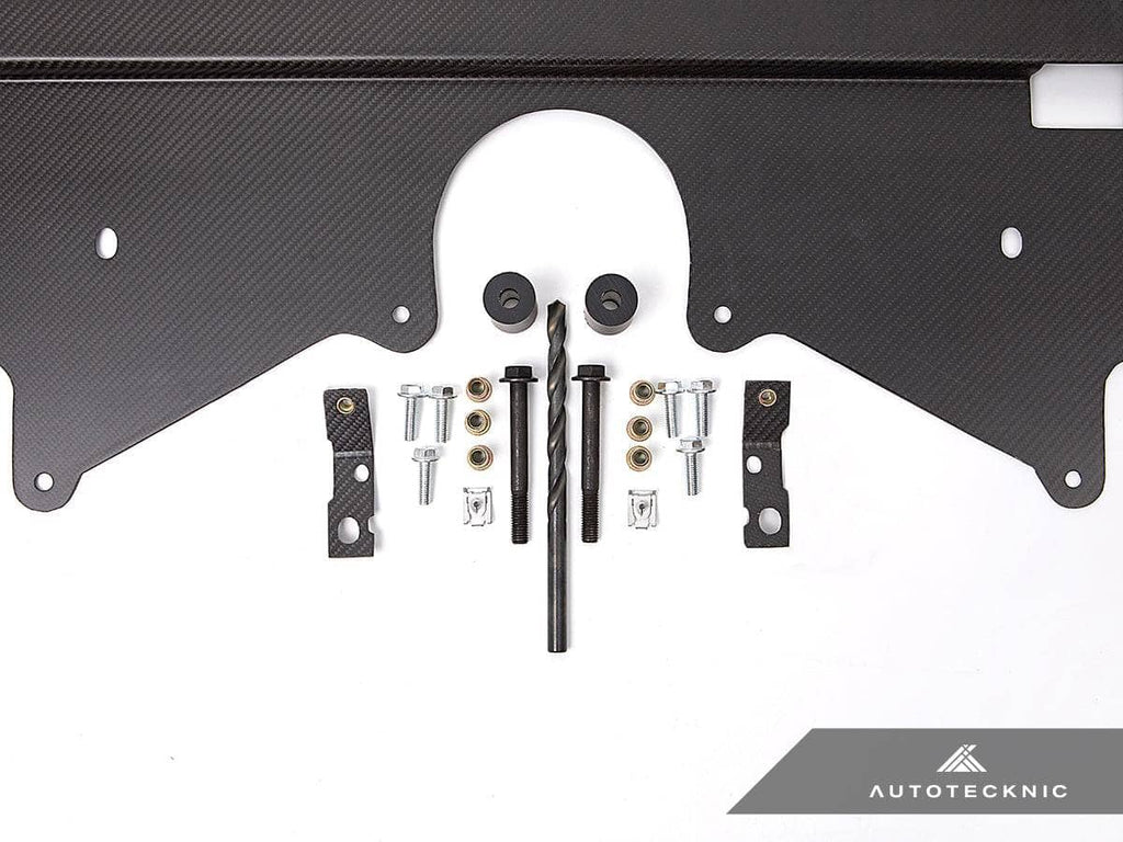 AutoTecknic Dry Carbon Oil Cooler Guard - BMW G87 M2 | G80 M3 | G82/ G83 M4