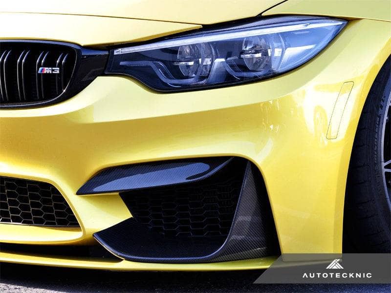 AutoTecknic Dry Carbon Performance Bumper Trim - BMW F80 M3 | F82/ F83 M4