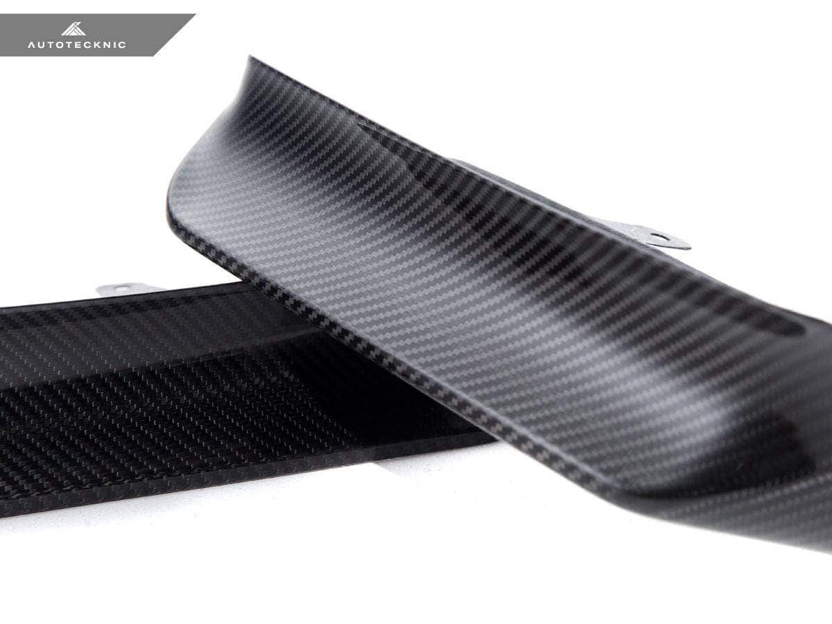 AutoTecknic Dry Carbon Performante Aero Splitter & Center Lip Set - BMW F97 X3M | F98 X4M