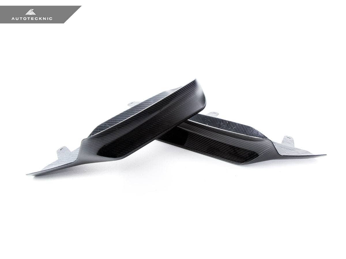 AutoTecknic Dry Carbon Performante Aero Splitter & Center Lip Set - BMW F97 X3M | F98 X4M