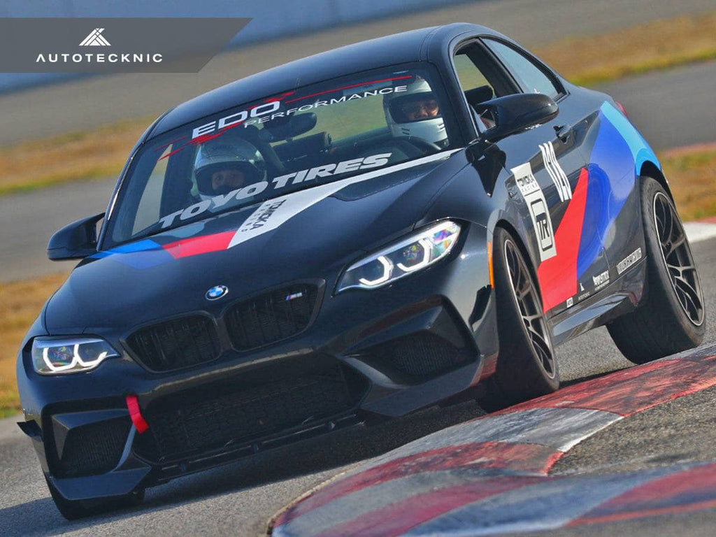 AutoTecknic Dry Carbon Performante Aero Splitters - BMW F87 M2 Competition