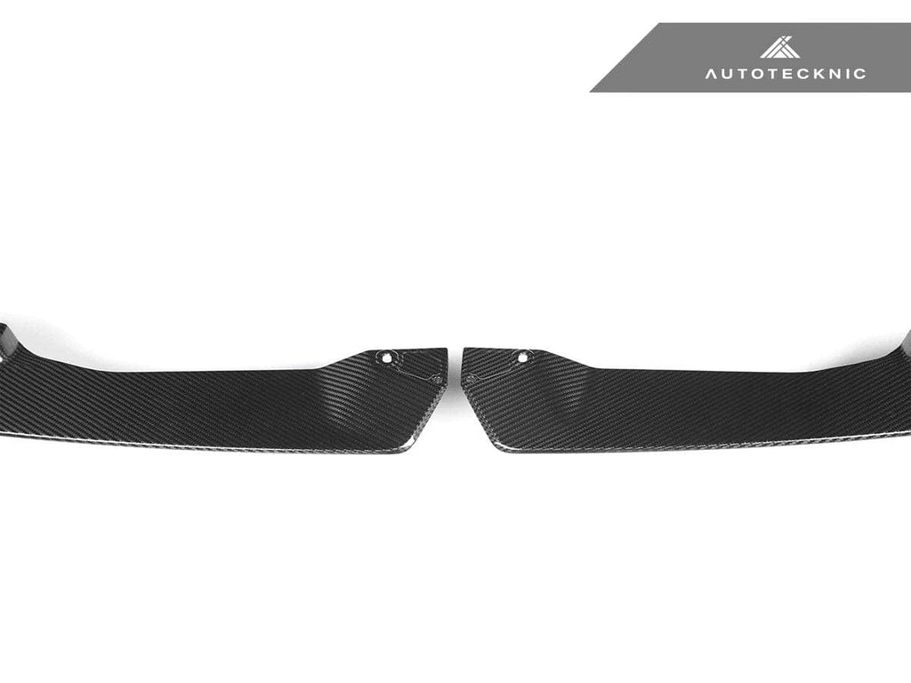 AutoTecknic Dry Carbon Performante Front Splitter Set - BMW G20 3-Series M-Sport LCI