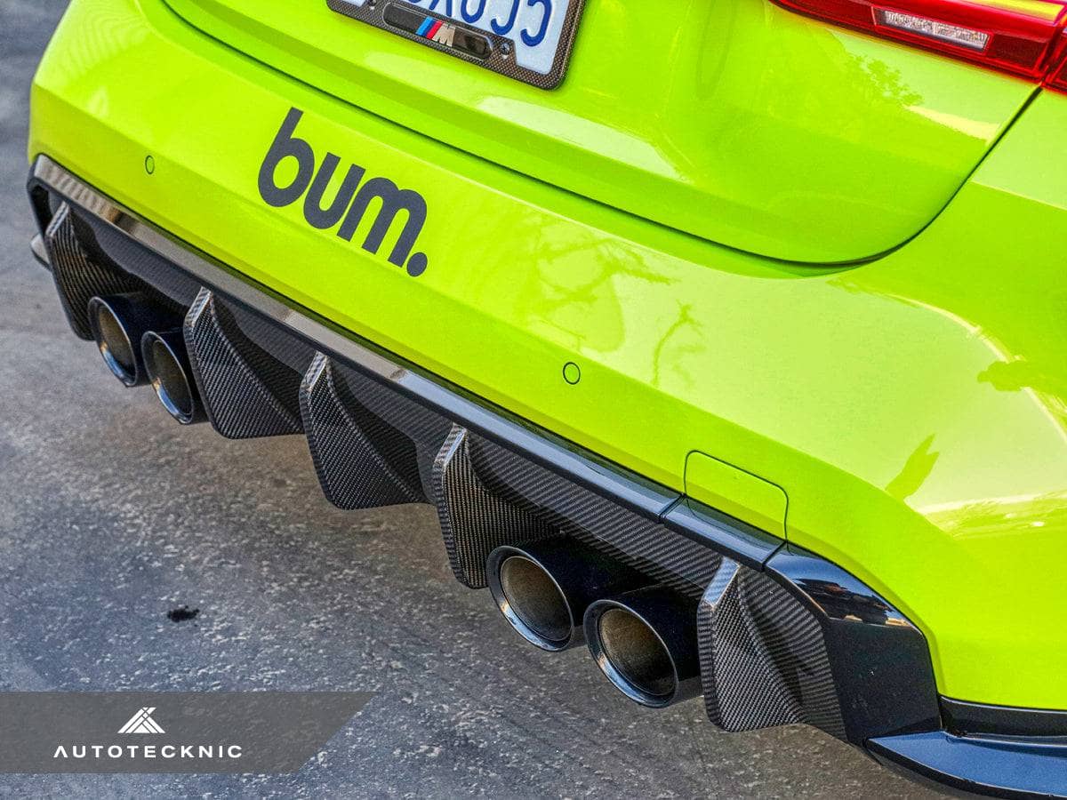 AutoTecknic Dry Carbon Performante Rear Diffuser - BMW G80/ G81 M3 | G82/ G83 M4