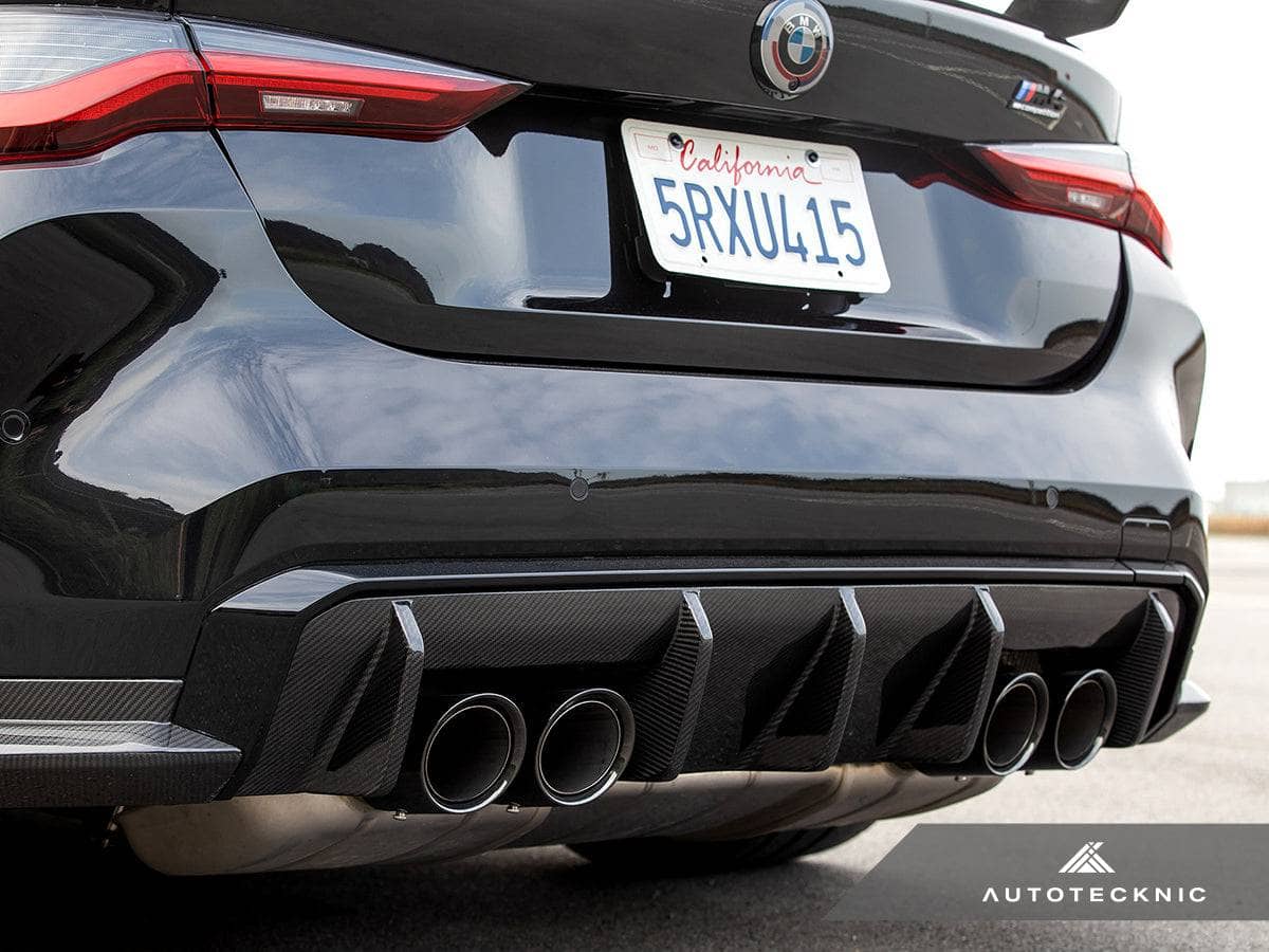 AutoTecknic Dry Carbon Performante Rear Diffuser - BMW G80/ G81 M3 | G82/ G83 M4