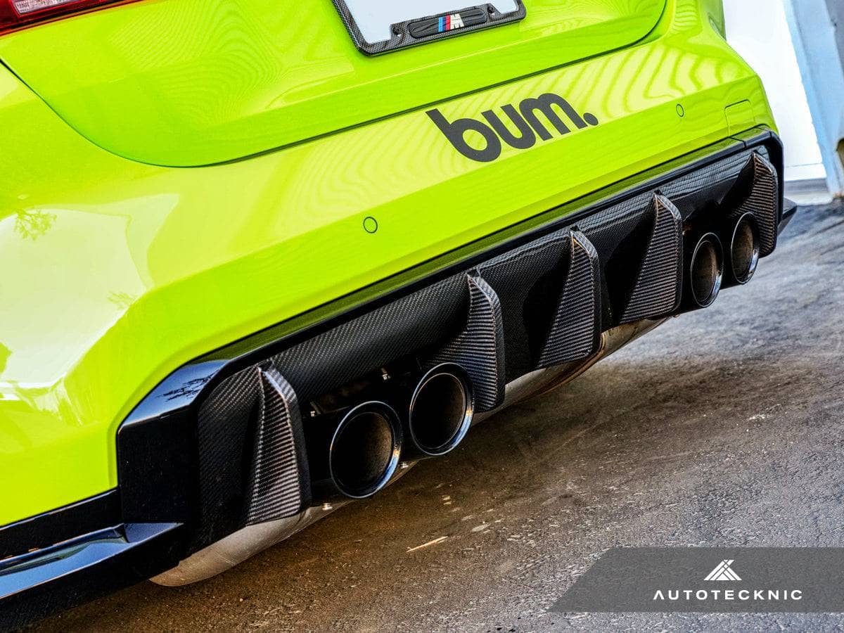 AutoTecknic Dry Carbon Performante Rear Diffuser - BMW G80/ G81 M3 | G82/ G83 M4