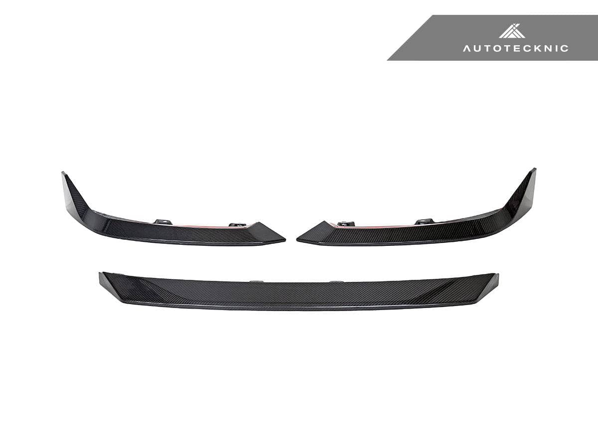AutoTecknic Dry Carbon Podium Front Lip Set - BMW G87 M2