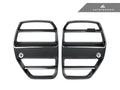 AutoTecknic Dry Carbon Podium V1 Front Grille Set - BMW G80 M3 | G82/ G83 M4