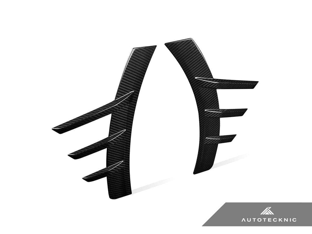 AutoTecknic Dry Carbon Rear Fender Arch Trim Set - BMW G87 M2